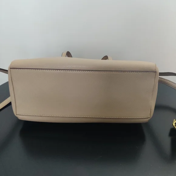 *Coach Peyton Bennett Mini Tan Leather Satchel - Picture 8 of 14